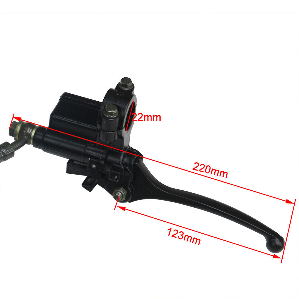 Hydraulic front brake disc caliper cylinder suitable for Dirt Pit bicycle SSR Apollo 110 125