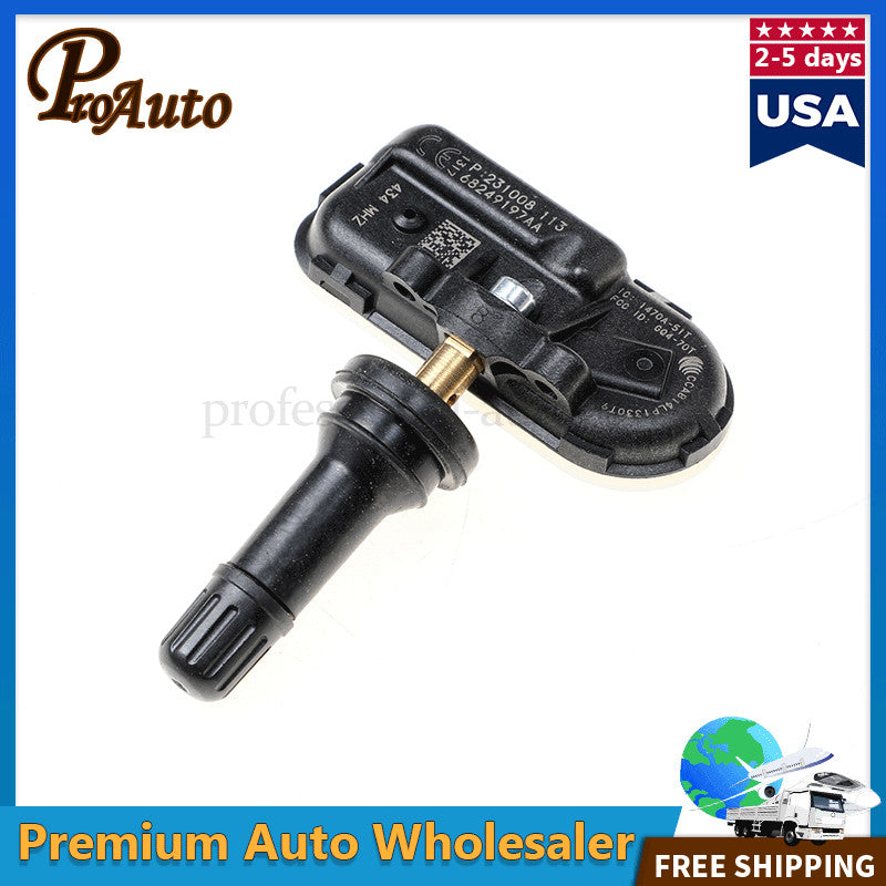 4PCS Tire Pressure Sensor TPMS 434MHz for RAM 1500 2500 3500 68249197AA