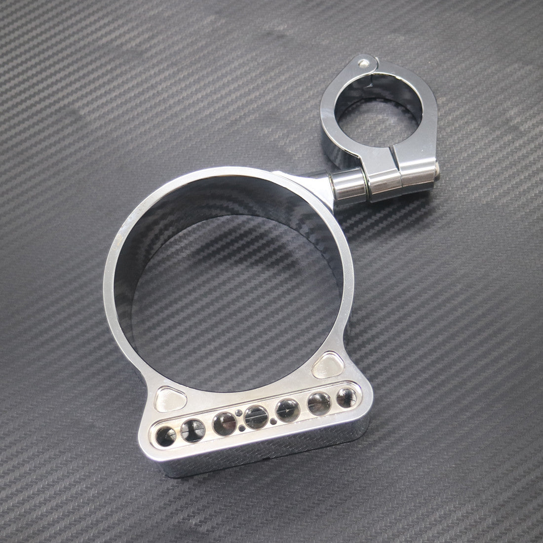 39mm/16 Chrome Side Mount Speedo Relocation Bracket for Harley Sportster 883 1200 Q