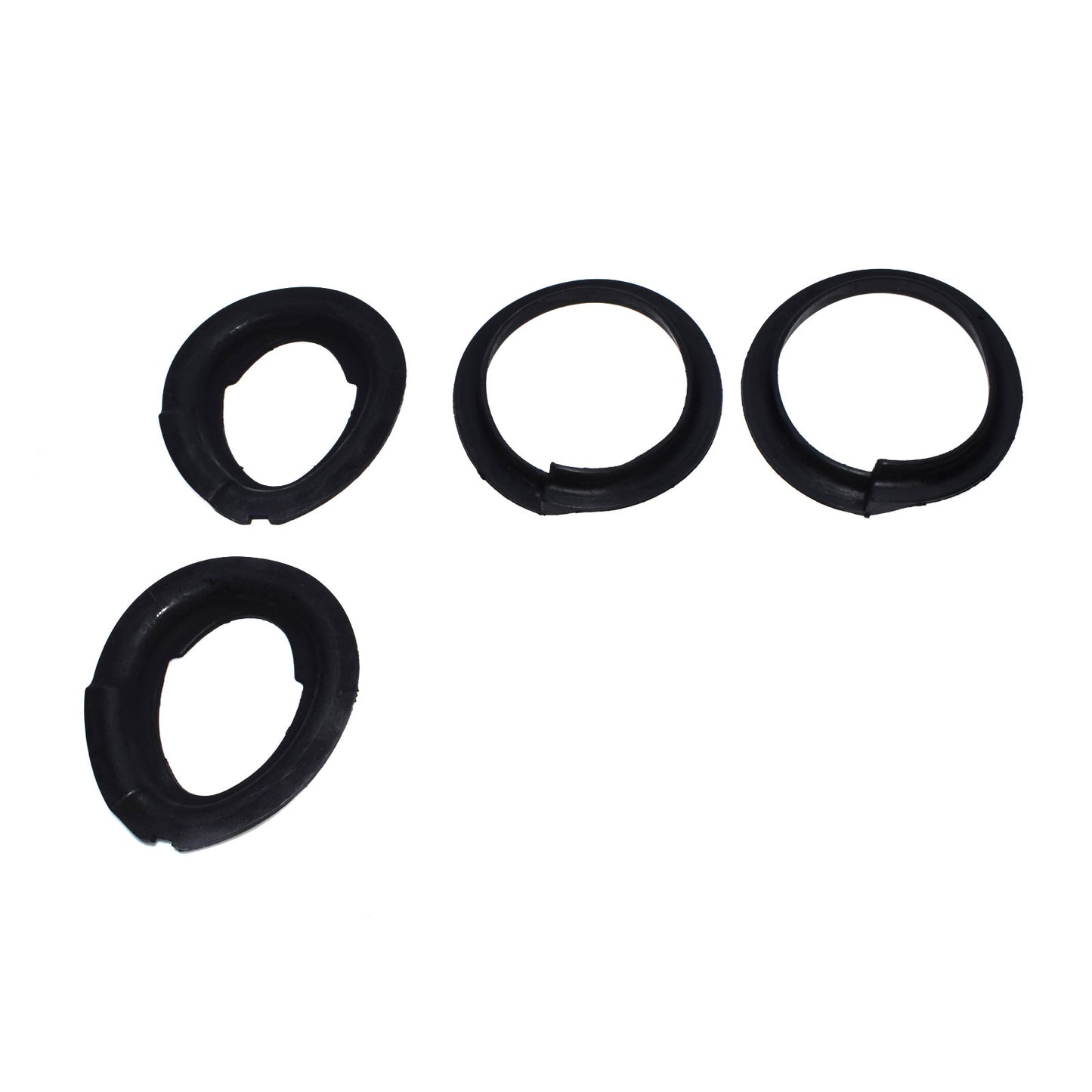 4-piece front upper and lower spring coil pads suitable for E39 31331091867, 31331096664- n