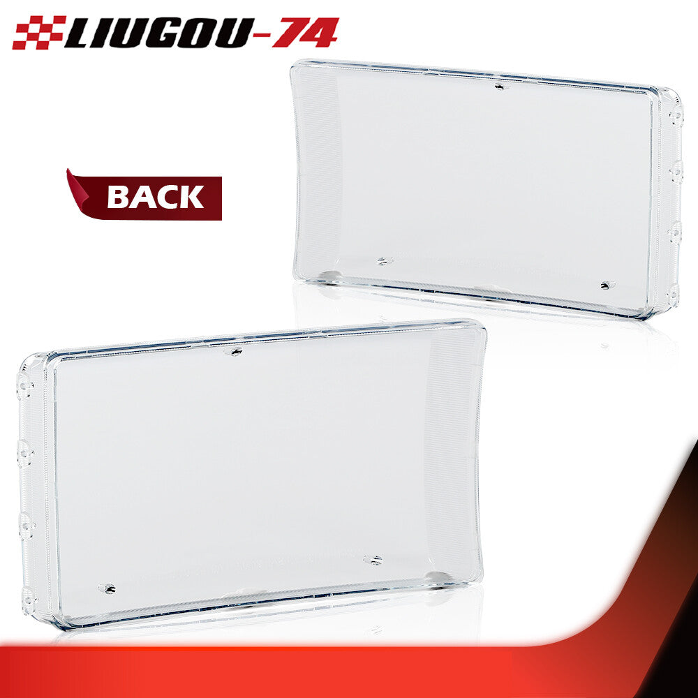 Suitable for 1994-02 for Dodge for Ram 1500 2500 3500 car headlight lens transparent protective cover 1 pair- v