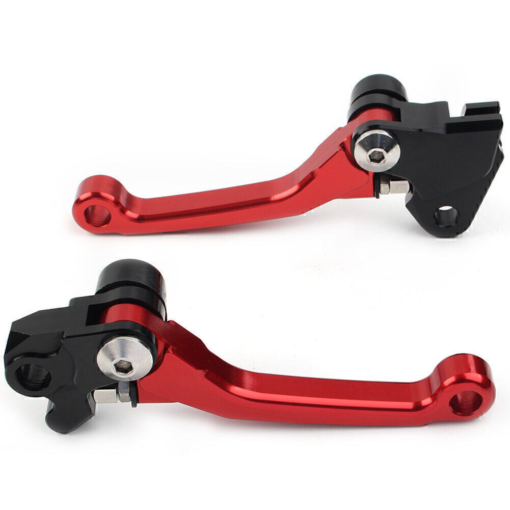Fit for Kawasaki KX450F 2006 2007 2008 2009 10 12 Pivot Dirt Clutch Brake Levers RED