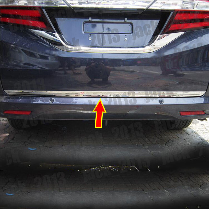 FOR 2015-2022 for HONDA Odyssey STAINLESS REAR TRUNK TAIL GATE DOOR LID COVER TRIM