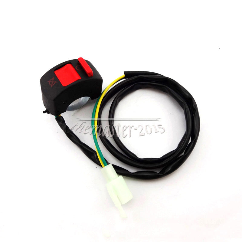 On Off Kill Switch For 50cc 90cc 110cc 125cc 150cc 160cc CFR SSR Pit Dirt Bike Q