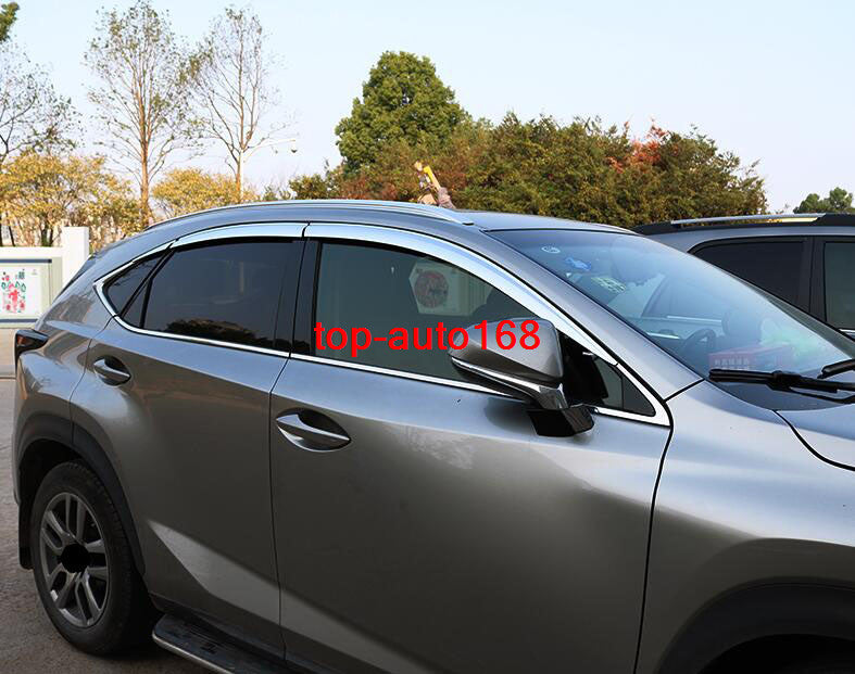 for LEXUS NX200T NX300h 2015-21 Window Wind Visors Sun Rain Guard Vent Deflector