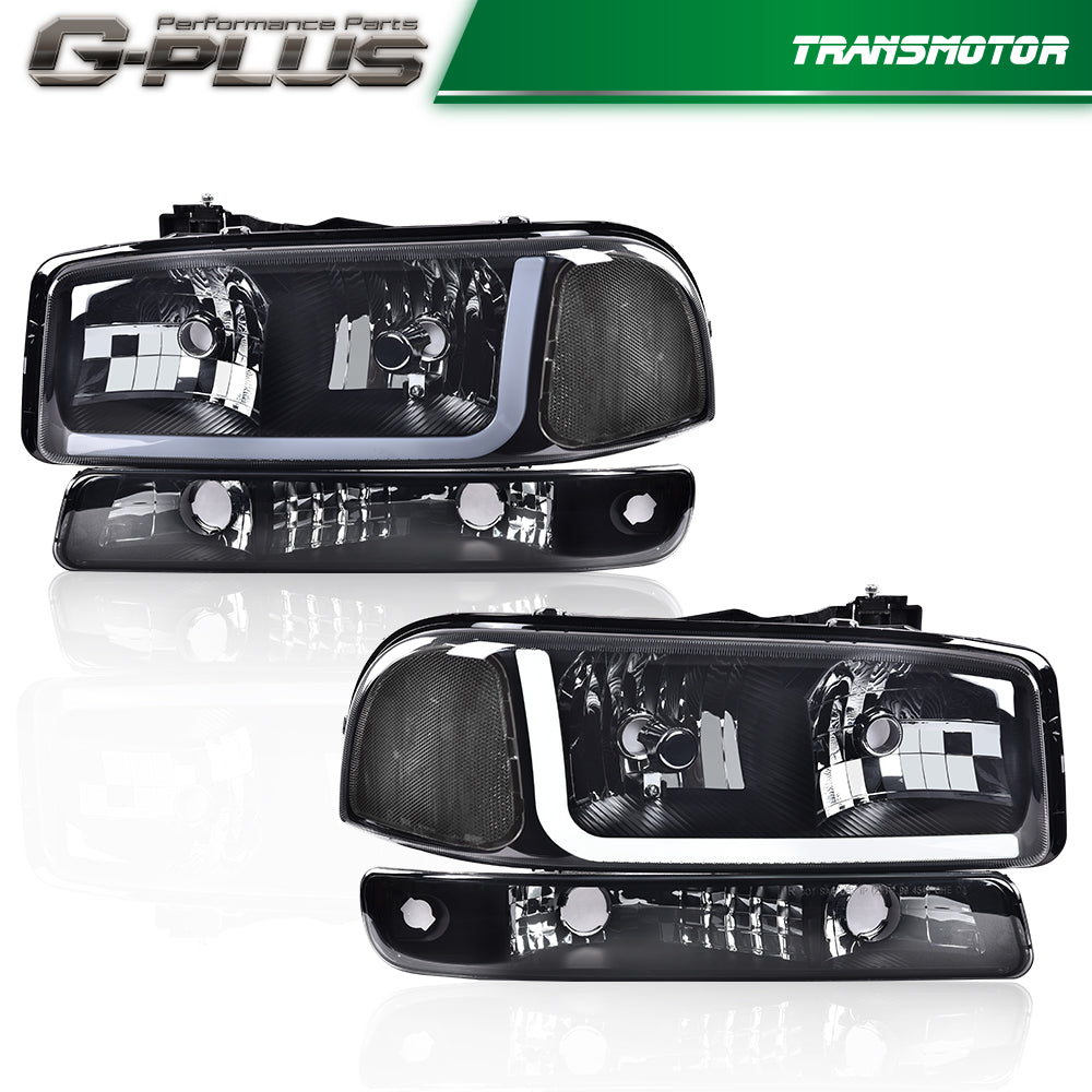 Menxing 99-07 Ai Pian for SIERRA / for YUKON LED DRL Huangshan Huangmei Shuipao BUMPER Band