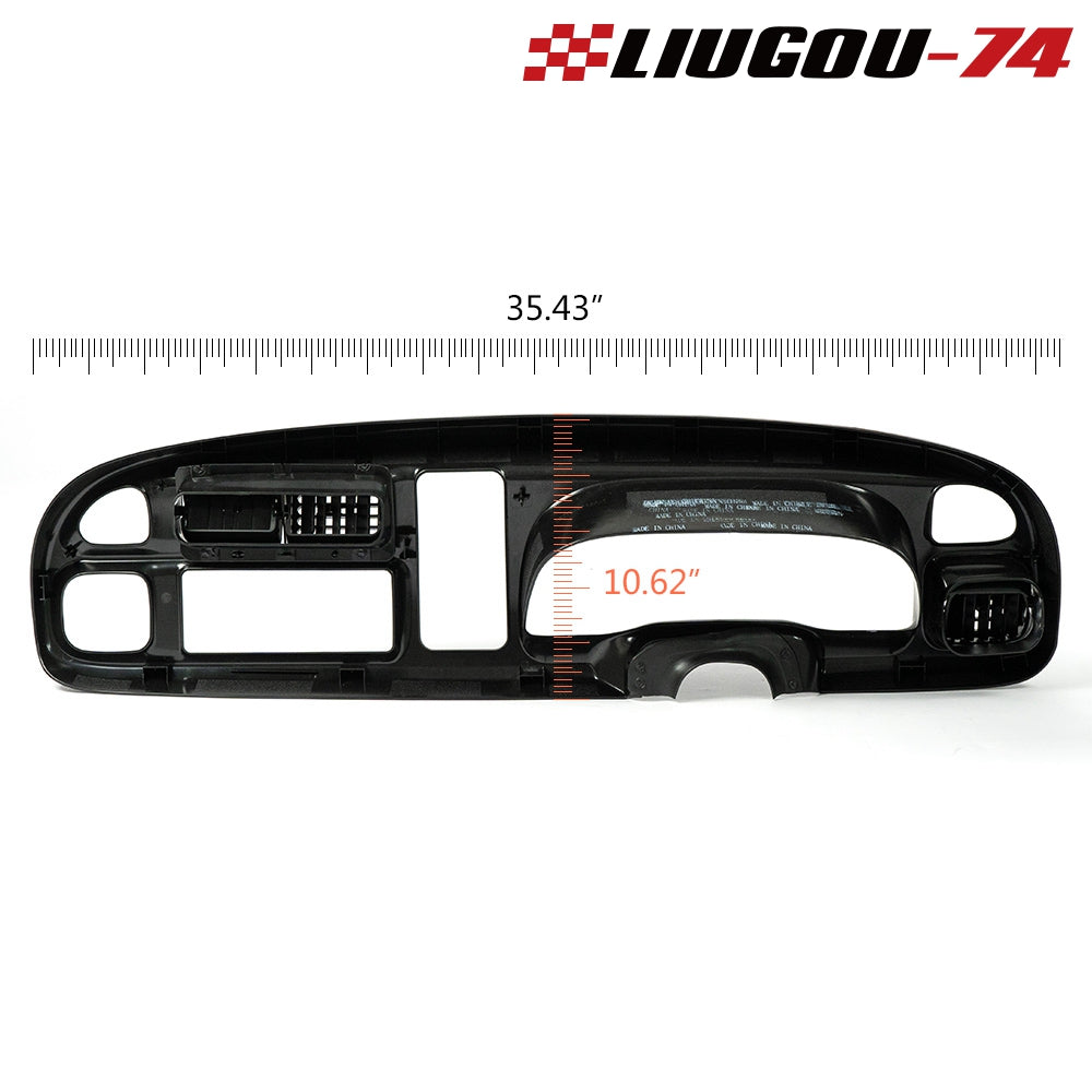 Instrument panel cover with vents suitable for 1998-02 for Dodge for Ram 1500-3500 N