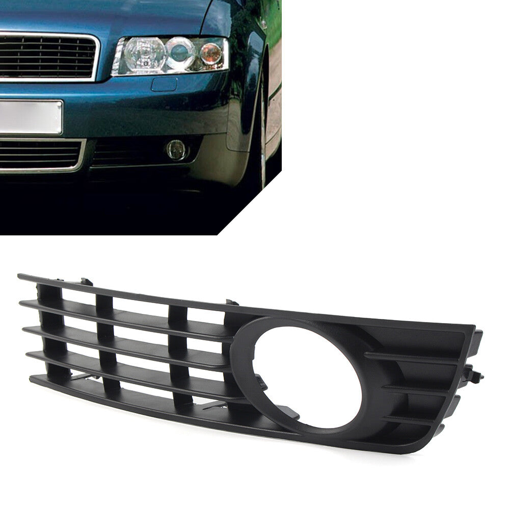 Left Front Bumper Grille Fog Lights Cover for Audi A4 B6 Sedan Model 2001-2005 v