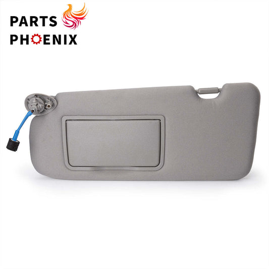 Sun Visor Gray 83230-TLY-H11ZB for Honda for CR-V Interior W/Mirror Light Left Side