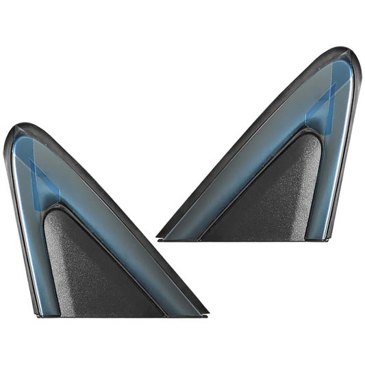 2 For 2018-21 Eclipse Cross Left  Right Mirror Fender Corner Trim Molding Cover