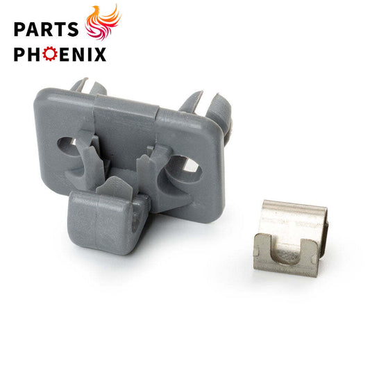 2x Sun Visor Gray Clip Holder 8U0857562A for Audi A3 S3 for A4 S4 A5 S5 Q3 Q5