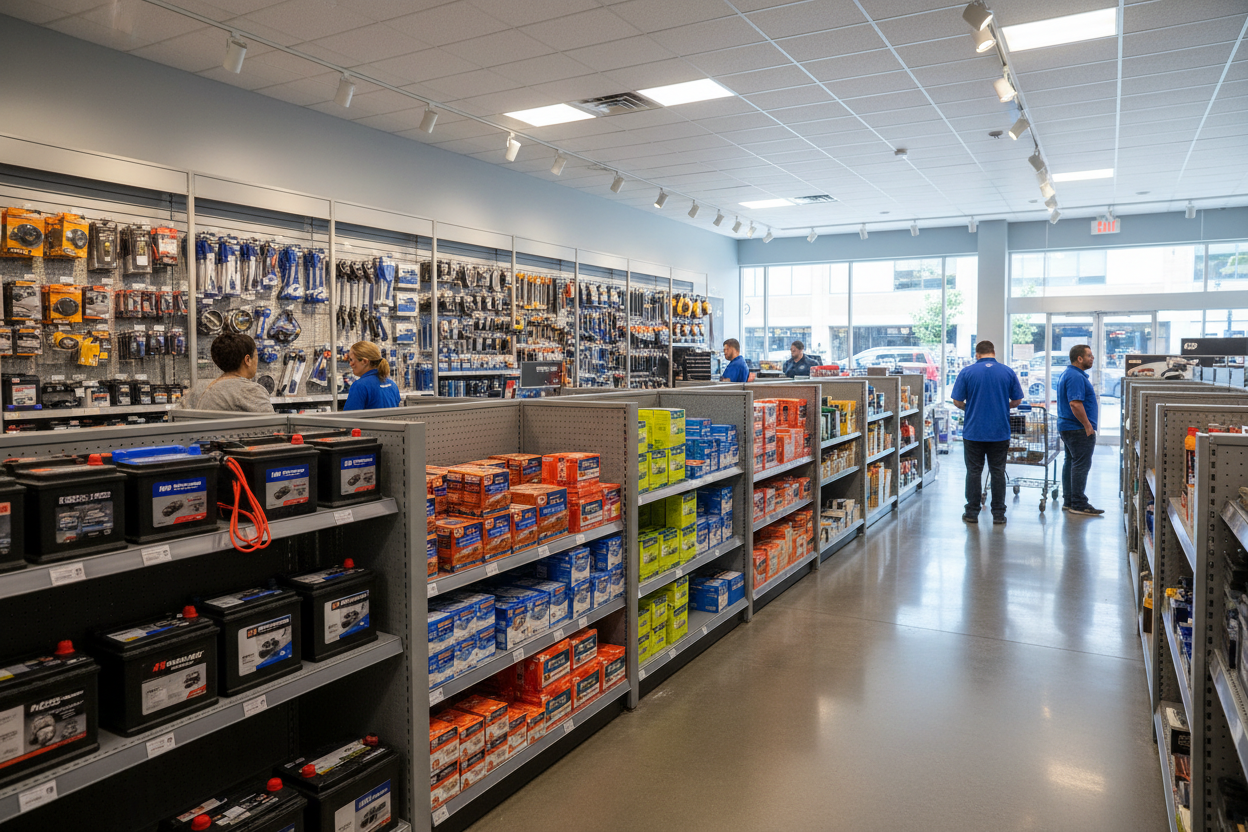 汽配商店场景图