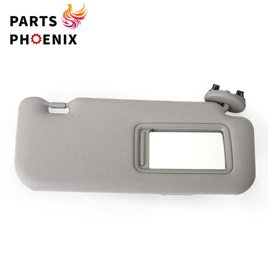 74310-12L80-B0 Sun Visor Gray Right Side With Mirror for Toyota for Corolla 09-13