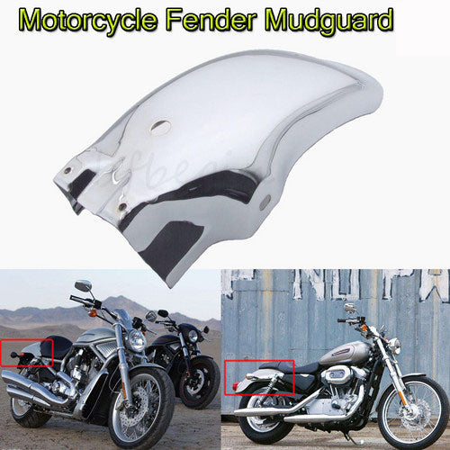 Chrome Motorcycle Rear Fender Mudguard for Kawasaki for Honda Shadow 1100 750 for Yamaha Q