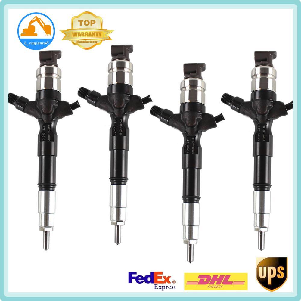 Fuel Injector 23670-39316 for Toyota 1KD-FTV 095000-5920 095000-7780 Prado