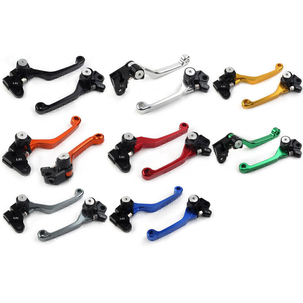 Pivot Brake Clutch Levers for HONDA CRF125R CRF150R 97-21 CRF250R/450R 2002-2003 Q