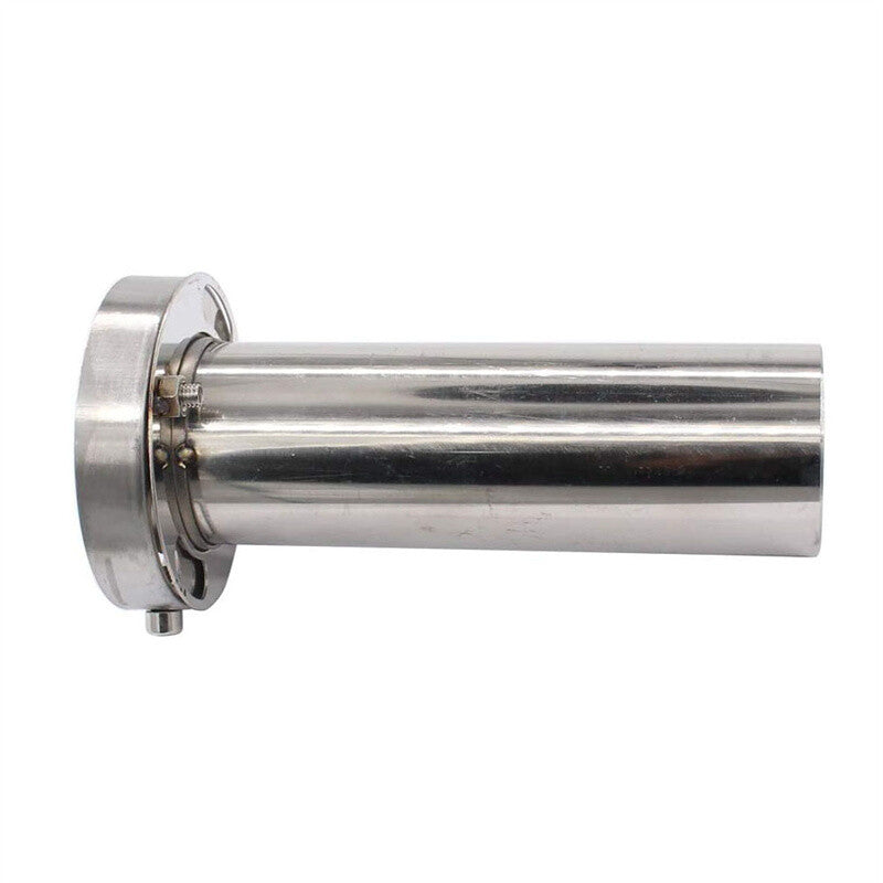 Universal 4 Adjustable Exhaust Muffler Silencer Stainless Round Tip Removable