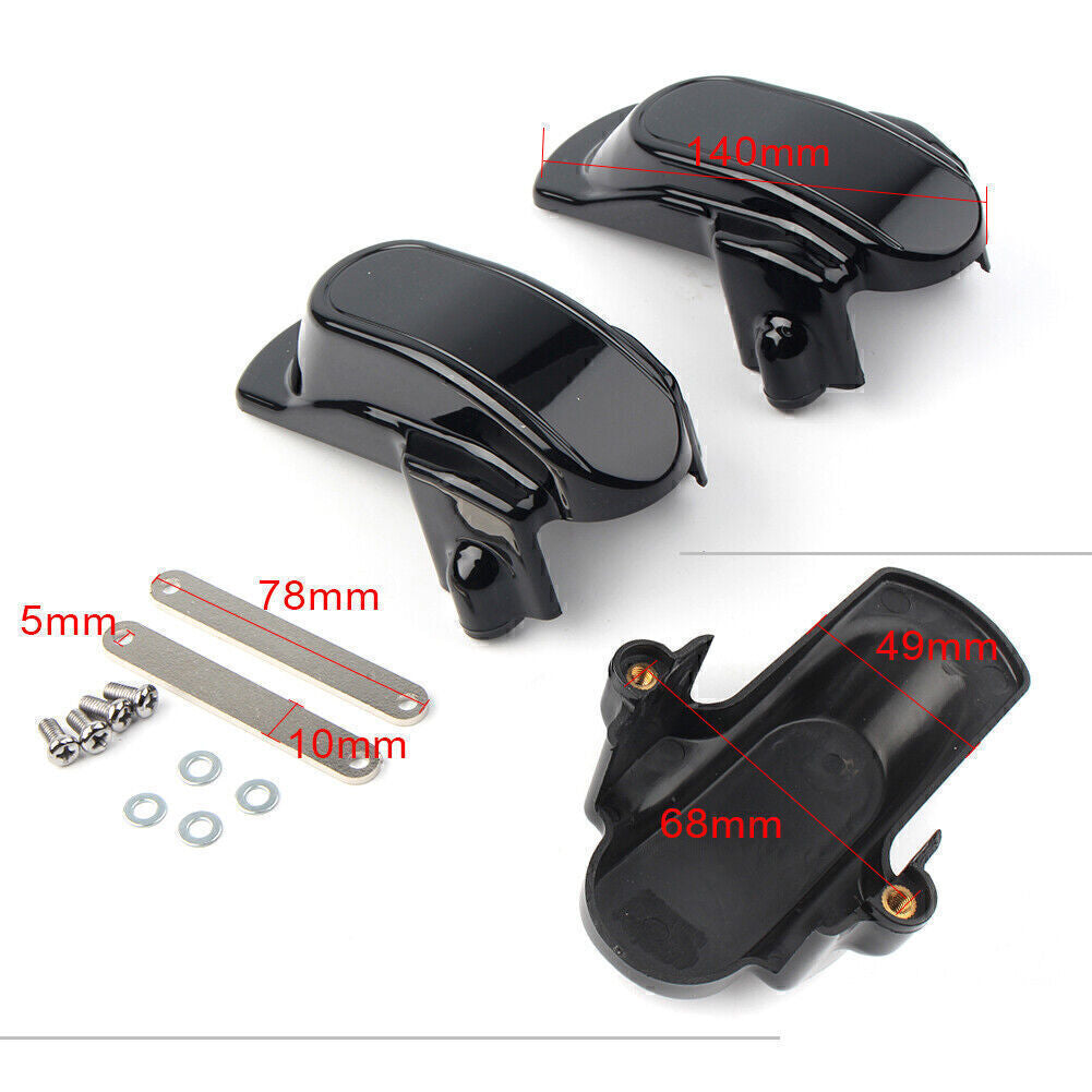 for Harley Dyna FXD Super Glide FXDF Fat Bob FXDB 2x Rear Frame Axle Covers Q
