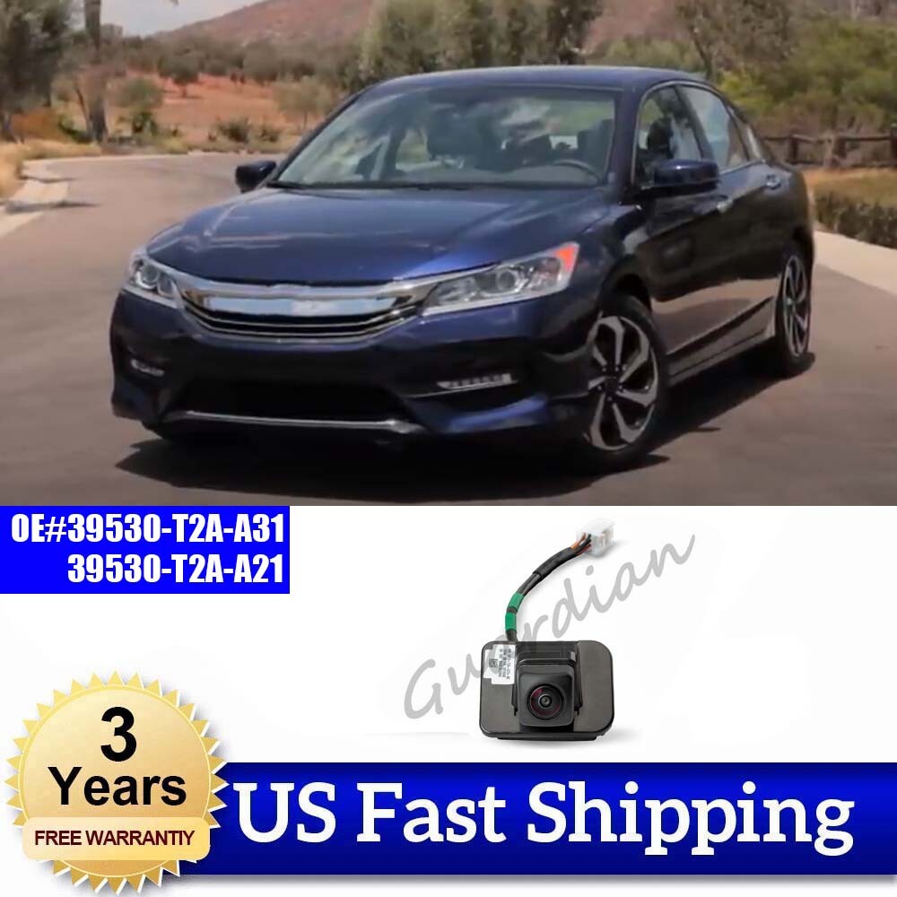 39530-T2A-A31 Rear View Backup Parking Camera for Honda Accord 2014-17 2.4L 3.5L