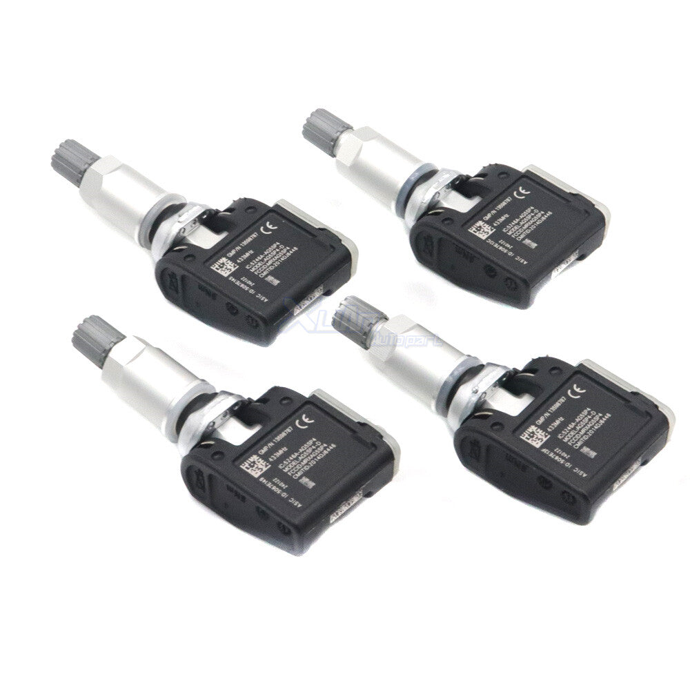 13598787 Tire pressure sensor for Cadillac ATS/CTS 4PCS 433MHz, suitable for general TPMS. v