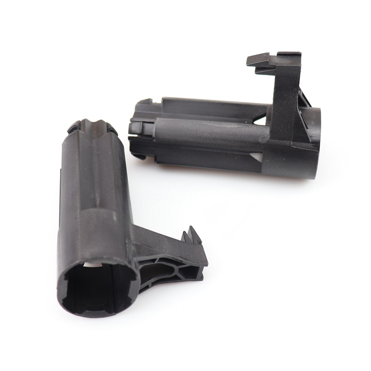 One pair of front radiator upper brackets for Ford Focus 2012-2016 1.6L and 2.0L models, CV6Z8A193B.