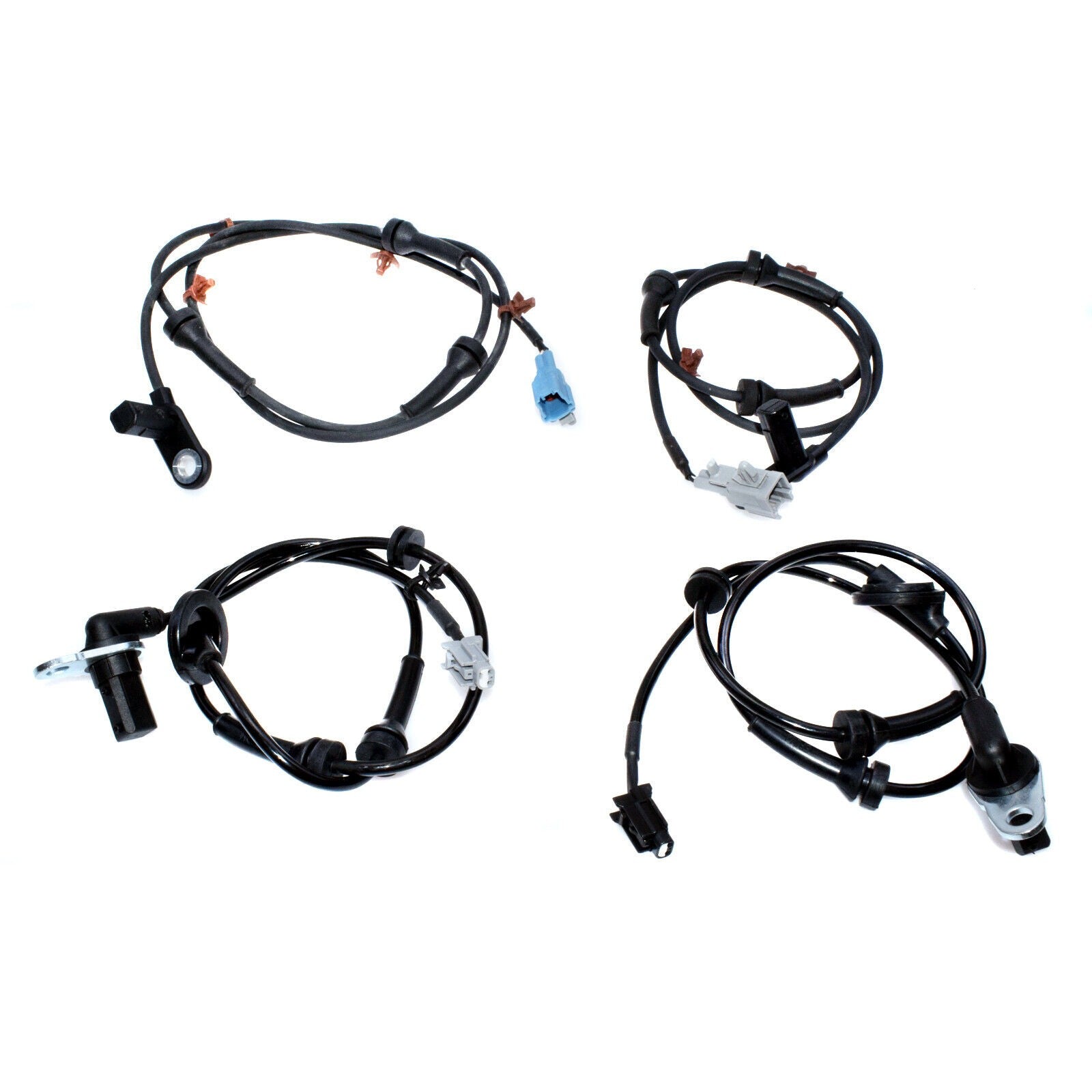 4Pcs Front + Rear Left Right ABS Wheel Speed Sensor For 04-08 for Nissan Maxima 3.5L