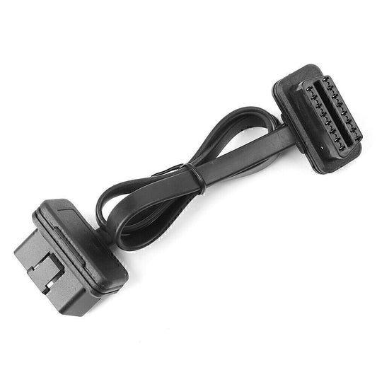 Auto OBD II OBD2 Cable Cord 16 Pin Male to Female Extension Cable Car Diagnos Q