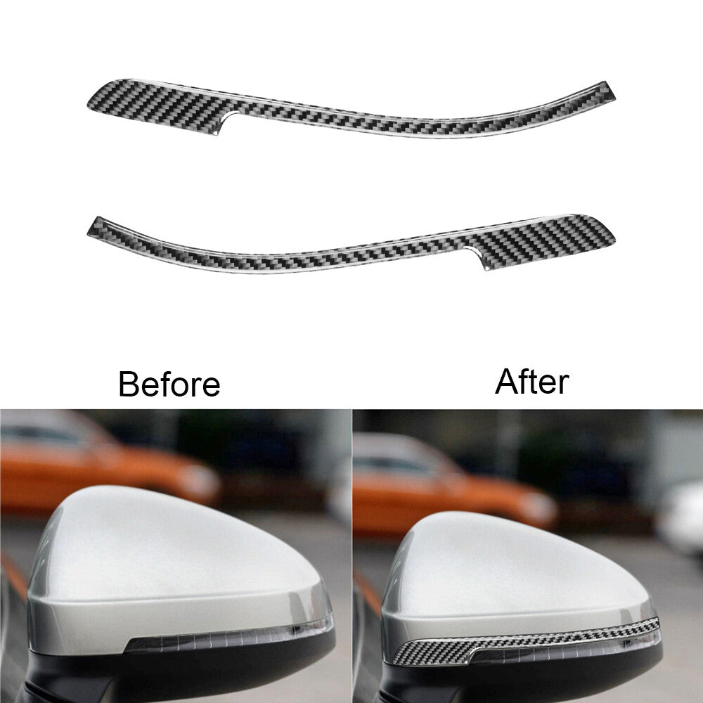 Red Carbon Fiber Center Vent Outer Cover Trim for Honda Ridgeline 2017-20 Type A v
