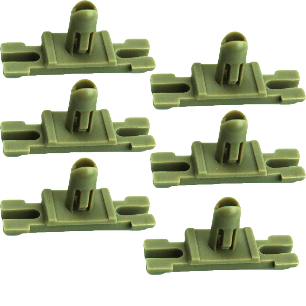 6pcs Clips Roof Ledge Mouldings for BMW F30 E90 E91 320i 51137117240 7117240
