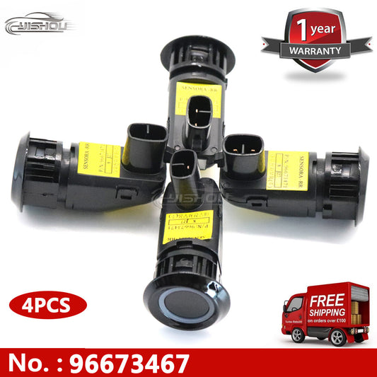 4-pack of anti-collision PDC parking assist sensors 96673467 for Chevrolet Captiva 96673471