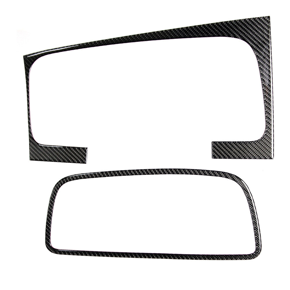 for Honda Accord Crosstour 08-12 Carbon Fiber Dashboard Side AC Vent Trim - v