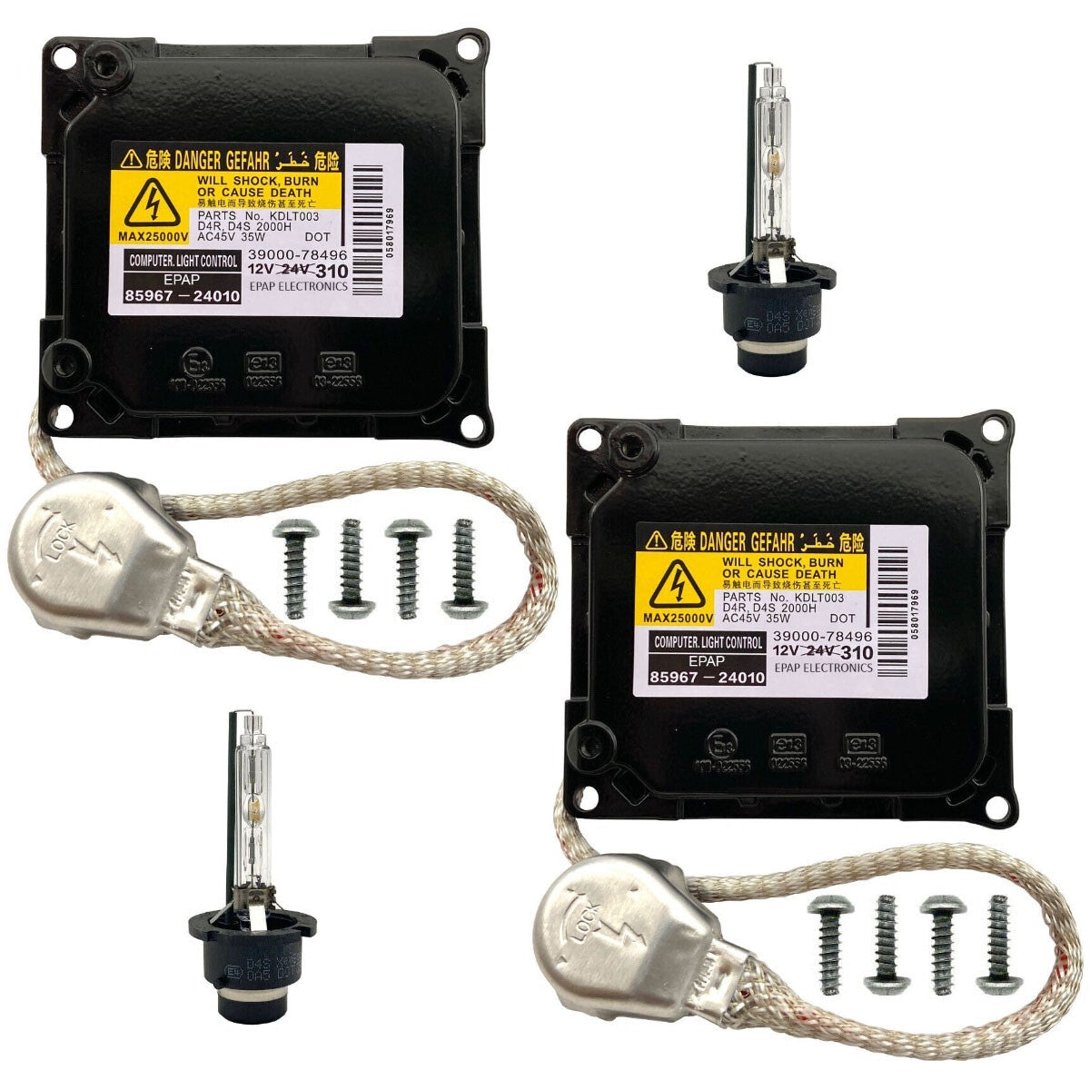 2x New for Lexus for Toyota Xenon Ballast D4S Light Bulb Control Computer Controller