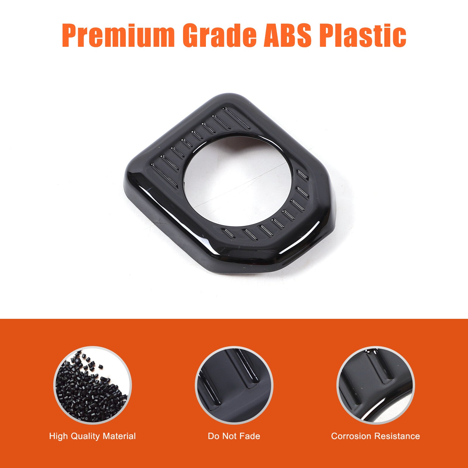 ABS single-button start switch cover trim suitable for 2024 Prado for Land Cruiser LC250 n