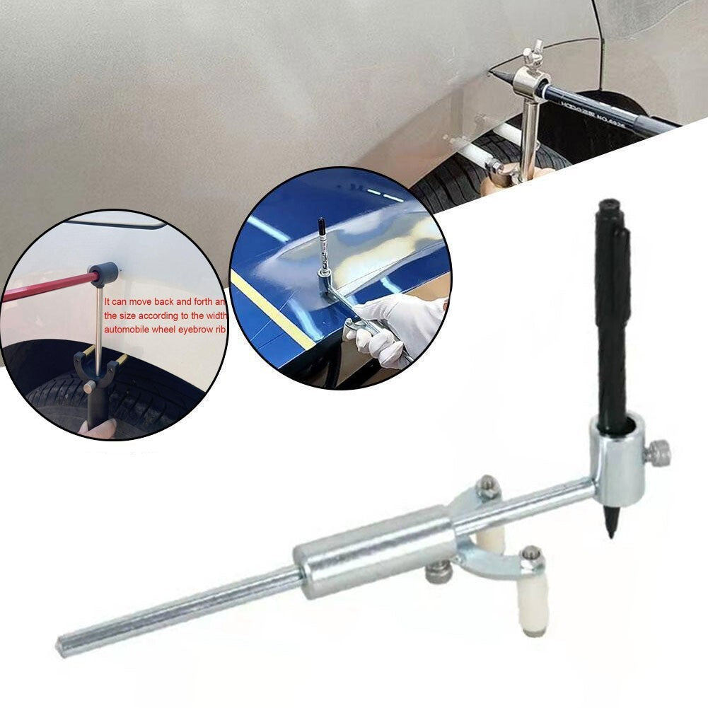 Car Automobile Dent Repair Wheel Arch Car Body Line Marking-Tools Adjustable-Kit