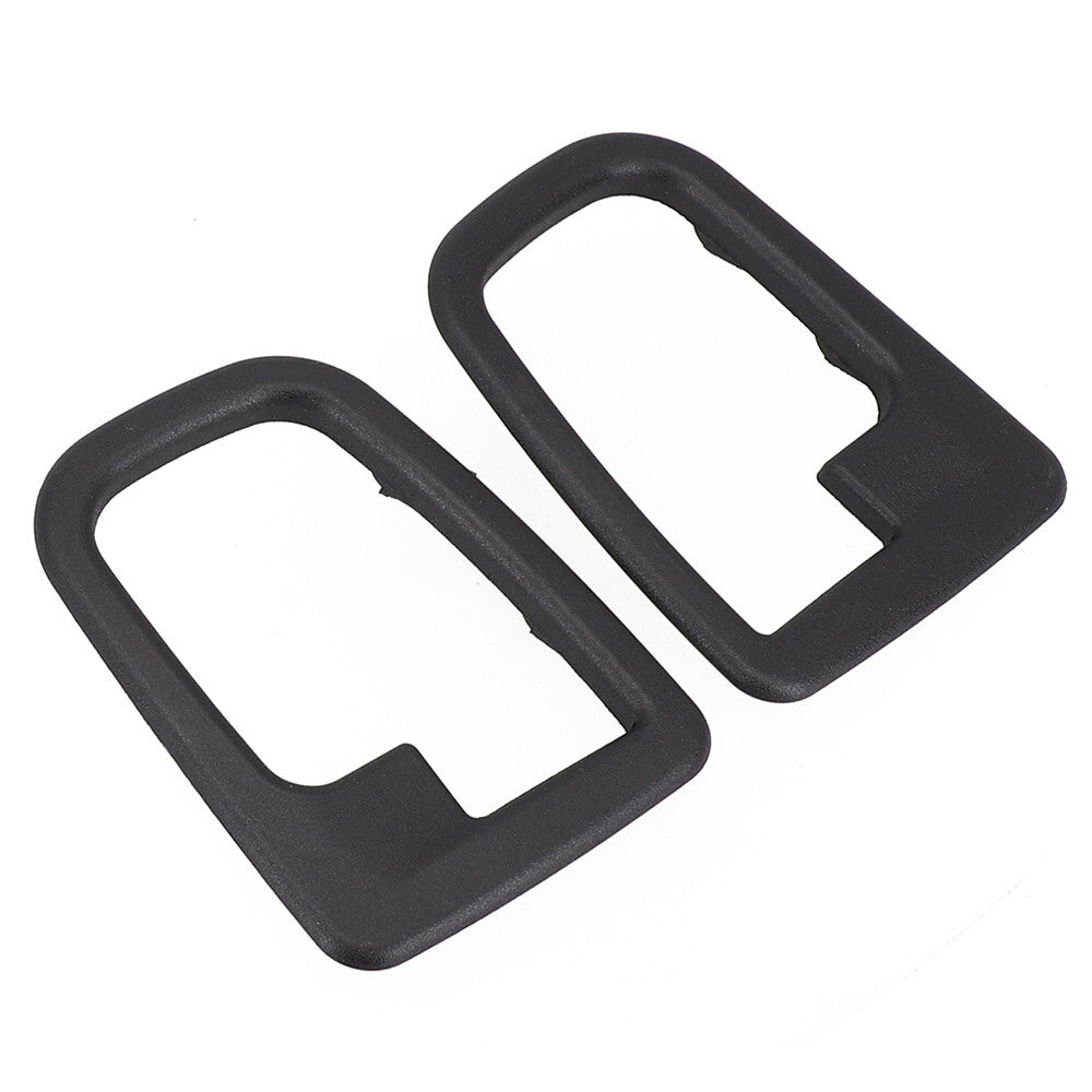 2× Car Interior Door Handle Cover Trim Black for BMW E36 3 Series 92-99 Z3 96-02 Q