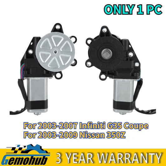 Power Window Lifter Regulator Motor Front Right For 2003-2007 for Infiniti G35 Coupe