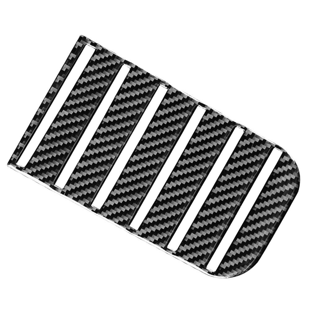 Carbon Fiber Armrest Box Slot Panel Cover Trim for Toyota Tundra 2014-2021