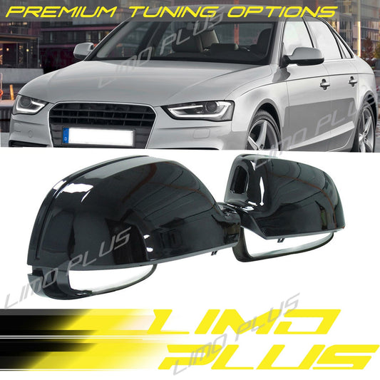 Glossy black mirror-finish protective case for Audi for A4,S4, RS4, B8.5, for A5,S5 with lane assist 11-15 Q