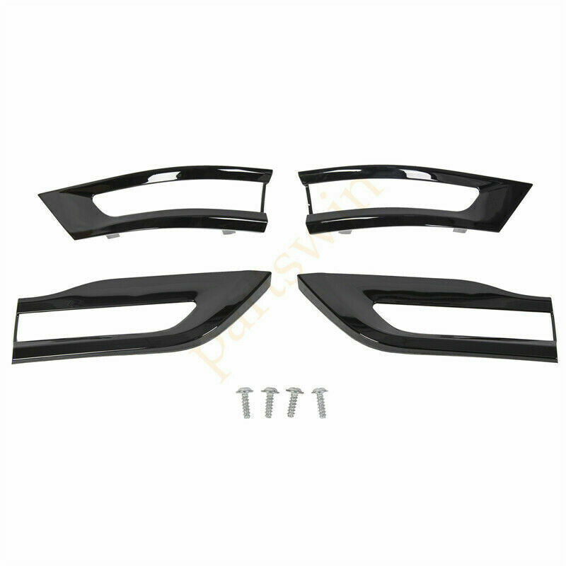 Gloss Black Taillight Trim Bezel Kit for Jeep Grand Cherokee 2014, 2015, 2016, 2017 - 2020 n