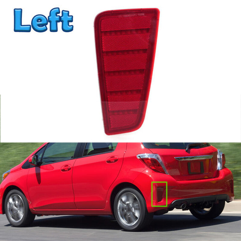 for Toyota Yaris 2012-2014 LE Left Rear Bar Lamp Reflector Rear Fog Lamp 1pcs