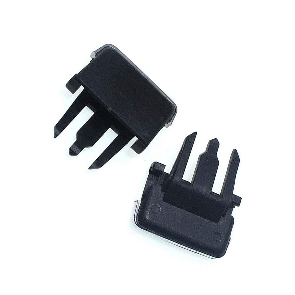 Set of 2 Air Conditioning A/C Vent Blade Slice Clips Black for Toyota for Corolla