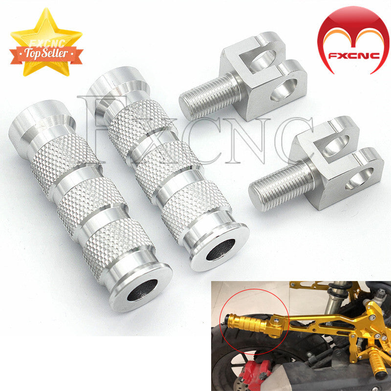 CNC rear-mounted resting foot spikes and footstool gears are suitable for YZF R6 R6S R1 R3 FZ1 FZ6 Fazer