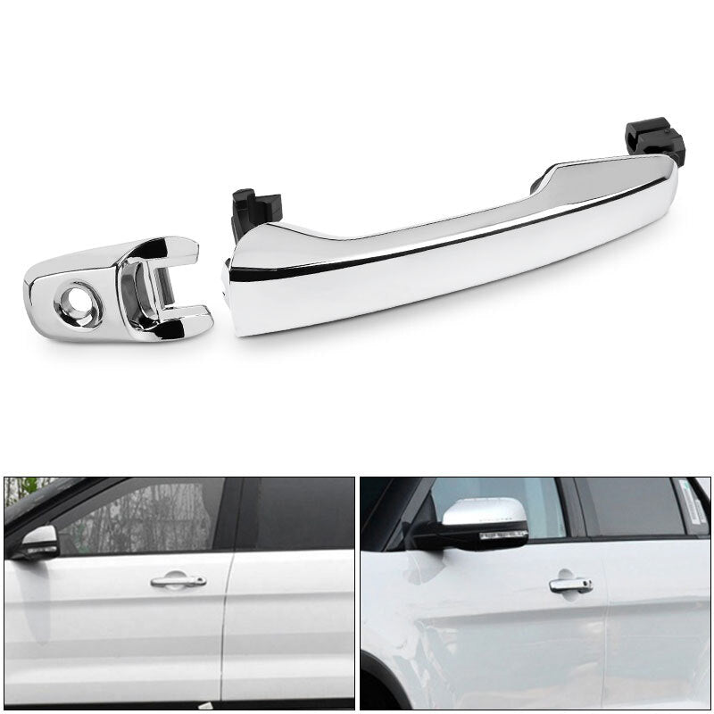 Exterior Outside Door Handle Chrome Front Driver left for Ford Explorer Edge US