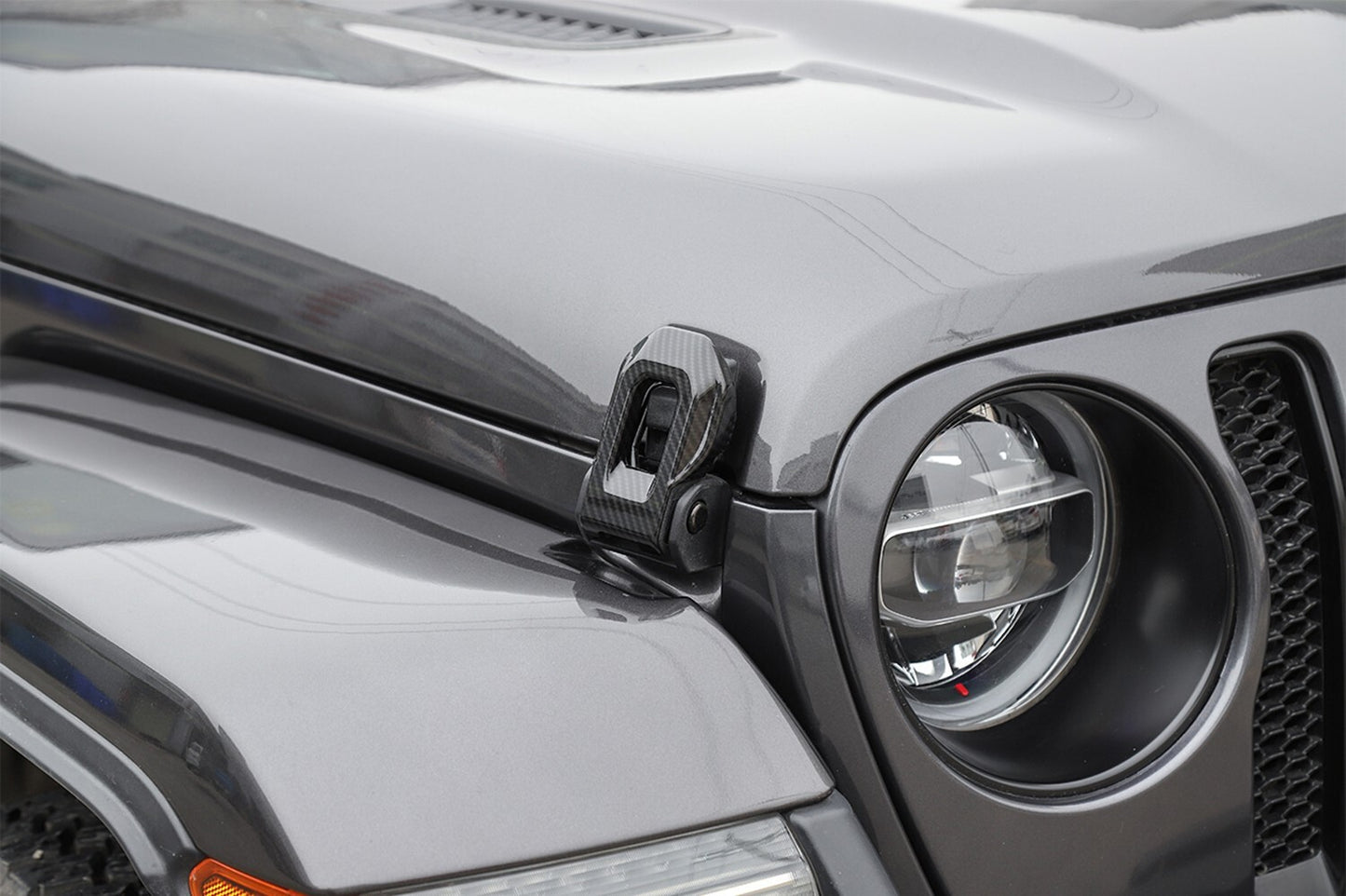 Engine Hood Hinge Cover Accessories for Jeep for Wrangler JL 2018+ Gladiator JT