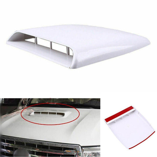 1x Car Air Flow Intake Scoop Hood Bonnet Decorative Vent Cover Set Universal New n