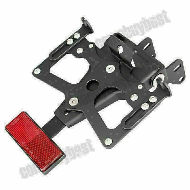 CNC License Plate Bracket Holder Fender Eliminator Fit for Yamaha MT-07 FZ-07 14-16