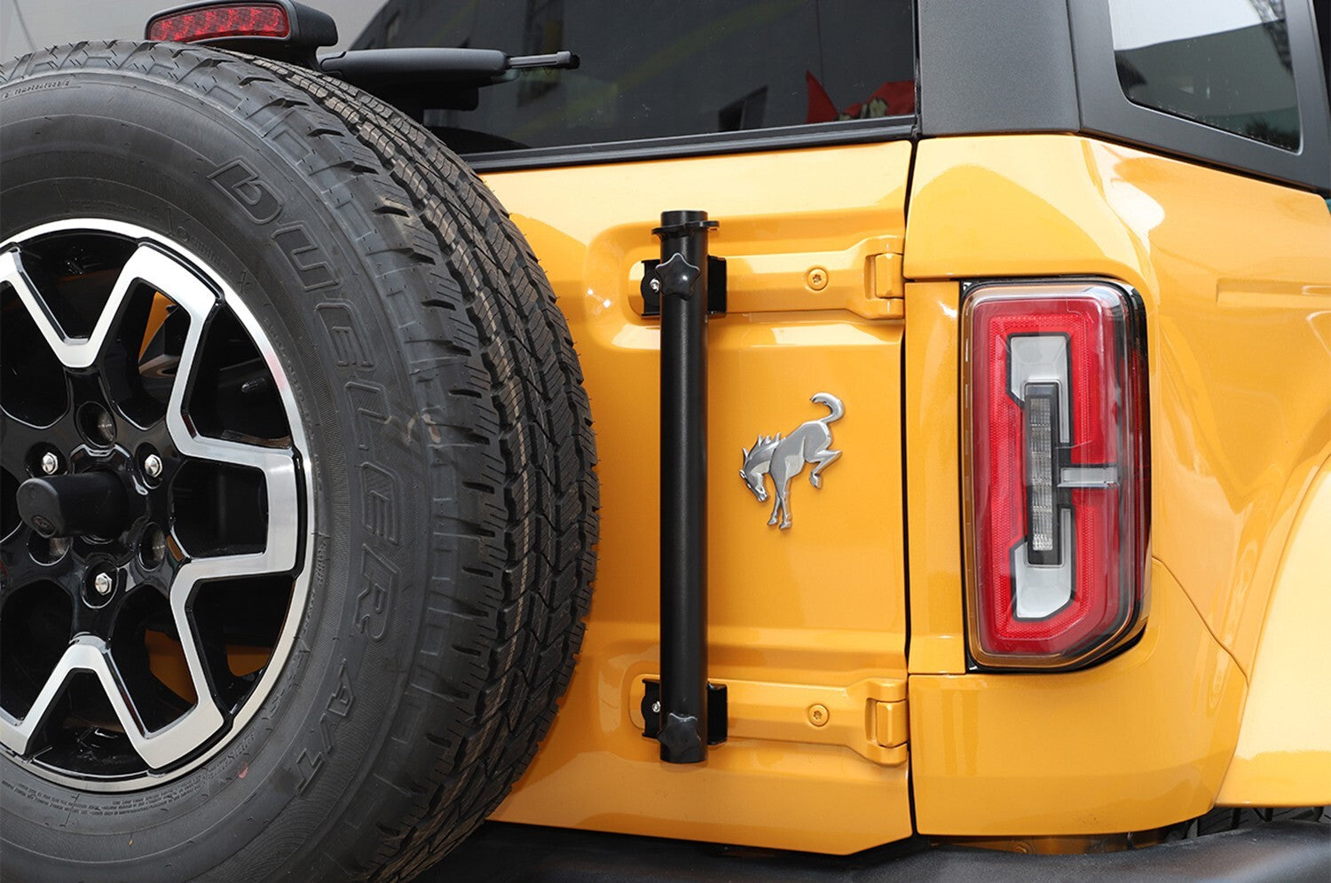 for ford  Bronco Accessories 2021 2022 2023 Tailgate Solid Steel Flagpole Holder