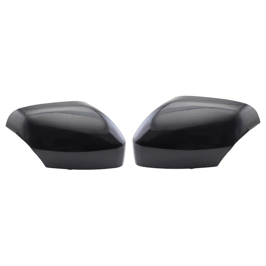 Pair Side Rearview Mirror Cover Housing Driver Balck for VOLVO XC90 2007-2014 AT