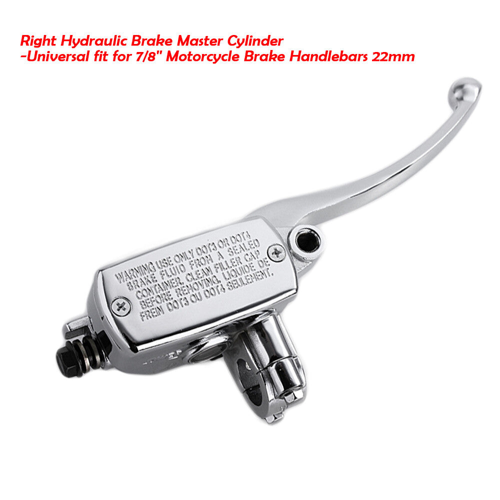 7/8Motorbike Front Cylinder Clutch Lever Handlebar Hydraulic Brake Universal