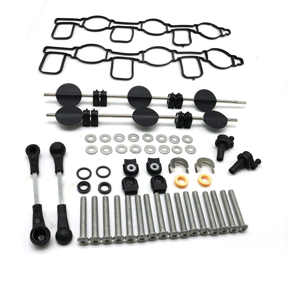 1set Intake Manifold Swirl Flaps Gasket Kit 059129711 for A4 Q5 Q7 for VW 2.7 3.0TDI Q